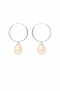 Boucles d'Oreilles Argent & Perles