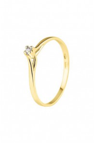 Gold Ring Solitaire