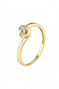 Gold Ring Solitaire