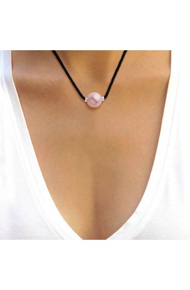 Genuine Pink Pearl Necklace